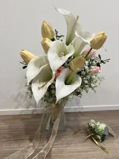 造花ブーケ　前撮り用