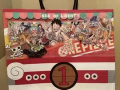 ONE PIECE 25周年　ルフィ　ゾロ　サンジ　チョッパー　紙袋　バック