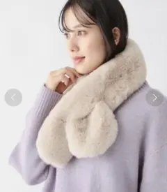 グローバルワーク 洗えるフェイクファーティペット