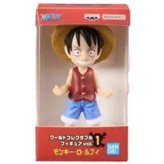 ONEPIECE ワールドコレクタブルフィギュア ミニチュアコレクション ルフィ