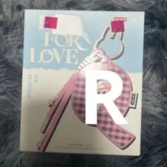 POP MART PIN FOR LOVE ラブブイニシャルストラップR