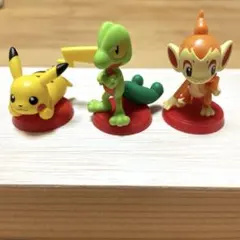 ポケモン チョコエッグ ピカチュウ キモリ ヒコザル 3匹 まとめ売り セット
