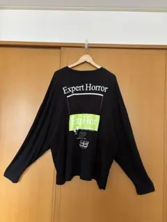⭐︎WEGO ￼【DING】　Expert HorrorビッグTシャツ長袖⭐︎