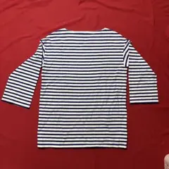 Curensology カレンソロジー ボーダーカットソー ネイビー×ホワイト
