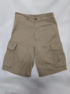 ALPHA INDUSTRIES　カーゴショートパンツ　ベージュ コットンのサムネイル