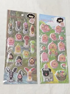 新品‼️未開封‼️こびとづかん光るシール‼️こびとづかんもっちもちシール