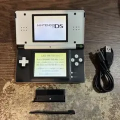 ☆充電器付き☆ニンテンドーDS Lite ブラック×ホワイト