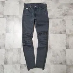G-STARRAW デニム スキニーパンツ Y2K グランジ ギミック バイカー