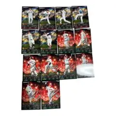 サイン入りプロ野球トレーディングカード15枚セット