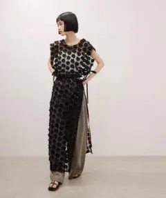 ADAM ET ROPE' フラワーモチーフ ロングスカート ADAM ET ROPE' フラワーモチーフ ロングスカート - メルカリ