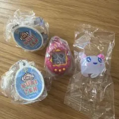 バンダイ たまごっち ガチャガチャ　カプセルトイ　4個セット