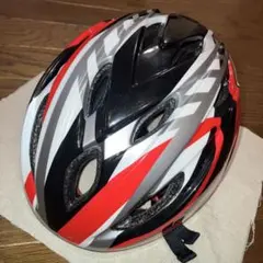 自転車用 ヘルメット 子ども用 赤白黒
