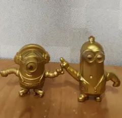 ミニオンズ ゴールド シークレット フィギュア2体 非売品