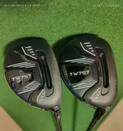 本間ゴルフ TOUR WORLD TW757 ユーティリティ 2本セットのサムネイル