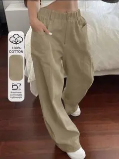 ハイウエスト　ストレートパンツのサムネイル