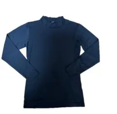 インナー 脇メッシュ 長袖 インナー ウェア 黒　ブラック