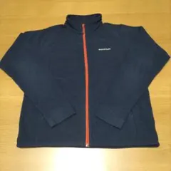 mont-bell モンベル Kid's フリースジャケット 160 ネイビー