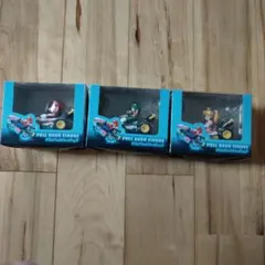 マリオカート プルバックフィギュア 3体セット