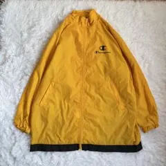 Champion 青タグ　ヴィンテージ　ナイロンジャケット イエロー M