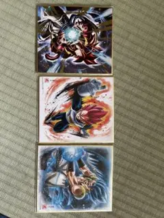 ドラゴンボール色紙　3枚