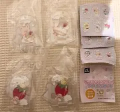 アクリルスタンド　４点セット　はま寿司　サンリオ　アクスタ