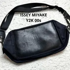 ISSEYMIYAKE Y2K 00s 鬼フェード ボディバッグ ネイビーのサムネイル