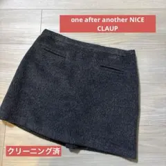 one after another NICE CLAUP ミニスカート　あったか