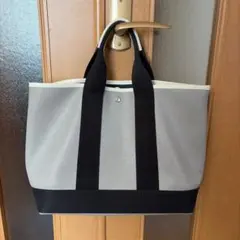 【トプカピ】人気のグレー トートバッグ A4 スコッチグレイントートバッグ