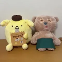 【新品】ポムポムプリン & ミニオン ティム BIGぬいぐるみ 豪華2点セット