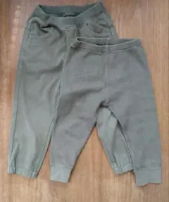 無印＆ユニクロ　90サイズ　パンツ2枚セット