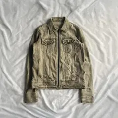 80s vintage デニムジャケット y2k グランジ アメカジ 短丈