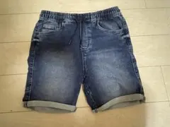 ダークブルー ショートパンツ デニム　ZARA