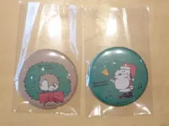 スヌーピーミュージアム 2025クリスマス 缶バッジ 2個セット