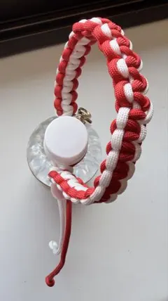 【広島カープ風】マルチホルダー＆ストラップ　タオル　水筒　手袋　パラコード