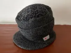 メンズ つば付きニット帽 3M THINSULATE グレー