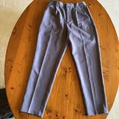 ほぼ新品　GU ストレッチテーパードパンツ ウエストゴム　サイズL