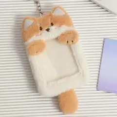 【新品未開封】679 トレカケース トレカホルダー しっぽ付き きつねさん