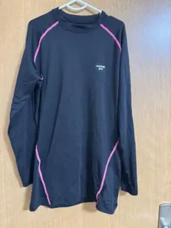 A.D.ONE レディース 長袖Tシャツ ブラック Mサイズ