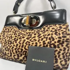 希少】GIVENCHY ハラコ レザー 豹柄 レオパード柄 ショルダーバッグ 