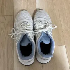 adidas スニーカー US 9 ホワイト/ブルー