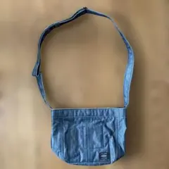 PORTER デニム ショルダーバッグ
