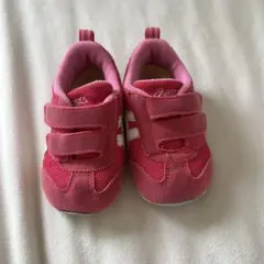 asics アシックス　ピンクスニーカー　13.5cm