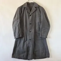 50s ヴィンテージ フレンチ ブラックシャンブレーコート アトリエ