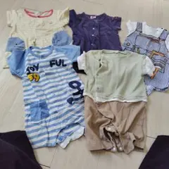 ロンパース・カバーオール 5点セット 80cm