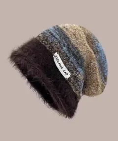 KIZLANC CAPのシャギーニットキャップ