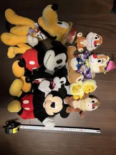 ディズニー ぬいぐるみ キーホルダー まとめ売り - メルカリ