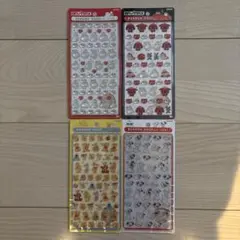 ボンボンドロップシールミニ ディズニー 4種