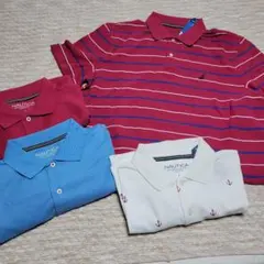 NAUTICA ポロシャツ Lサイズ