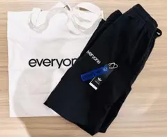 TRACK PANT everyone (BLACK) Mサイズのサムネイル