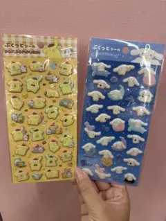 あ*み様 サンリオ　ぷくっとシール　2種